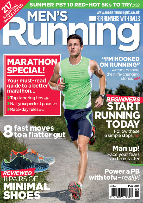 Men's running magazine article The Sports Nutrition CoachThe Sports
